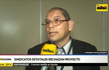 Sindicatos estatales rechazan el proyecto de horario de ingreso escalonado