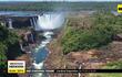 Las cataratas del Yguazú sin su espectáculo