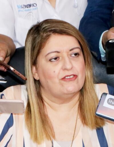 Sandra Quiñónez, fiscala general del Estado desde marzo de 2018. La oposición la acusó de ser un títere de Cartes.