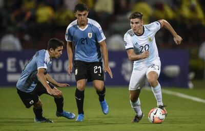 Agustín Oliveros, Cerro Porteño, Uruguay.
