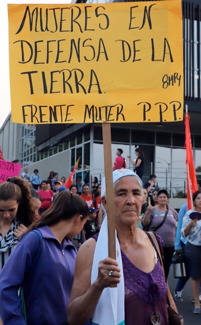 Reclamo por la tierra, una reivindicación pendiente.