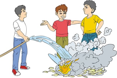 Los daños de la quema de basura