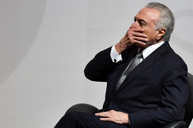 Michel Temer, mandatario brasileño.