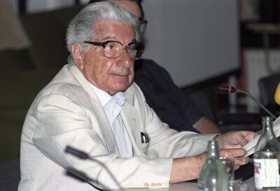 El escritor paraguayo Augusto Roa Bastos.