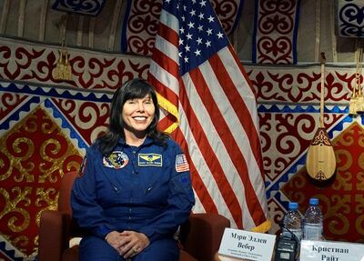 La astronauta de la NASA Mary Ellen Weber.