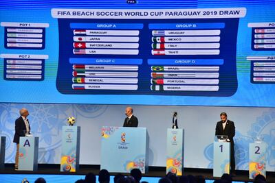 Los grupos para el Mundial.