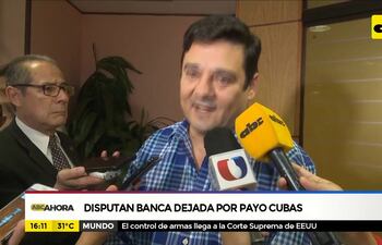 Colorados insisten en ocupar banca de Payo