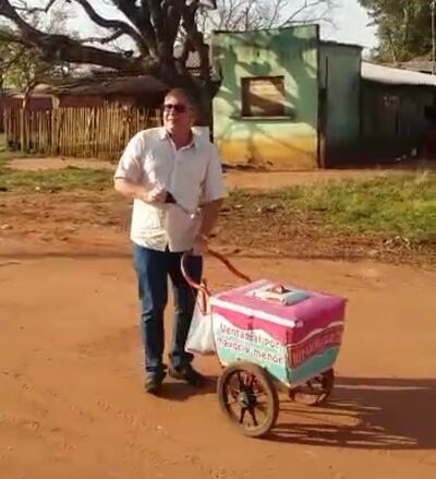 Fue una broma para grupo de Whatsapp que se viralizó.