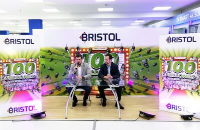 Diego Chamorro, gerente de Marketing, e Ignacio Soto Payva, gerente comercial, dieron los detalles de la nueva campaña de Bristol.
