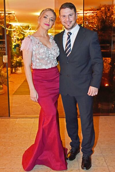 Claudia Carvallo y Manuel Ramírez.