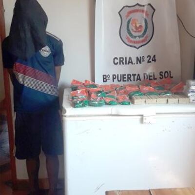 Los productos fueron recuperados del poder del adolescente.