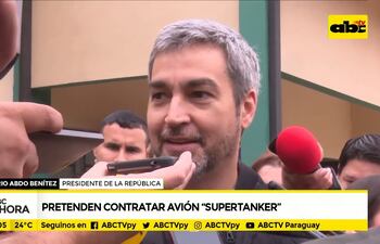 Pretenden contratar avión "supertanker"