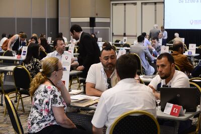 Empresarios paraguayos y chilenos reunidos en el Encuentro Empresarial Paraguay-Chile 2019.