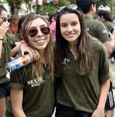 Mauge Guggiari y Sofía Rojas.
