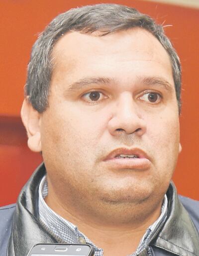 Derlis Maidana, diputado (ANR, cartista), titular de la Comisión de Asuntos Constitucionales de la Cámara Baja.