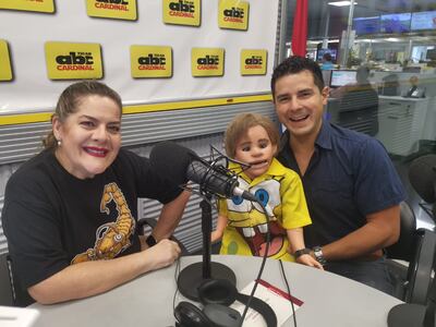 Nizugan Jr. y Cachito, en ABC Cardinal.