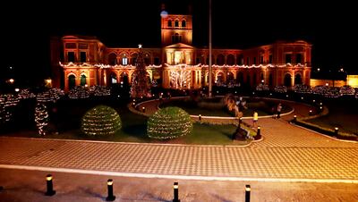 Los visitantes podrán observar en horas de la noche el nuevo sistema de iluminación del Palacio de López, sede del Gobierno paraguayo, que asombra por su valor histórico y belleza arquitectónica.