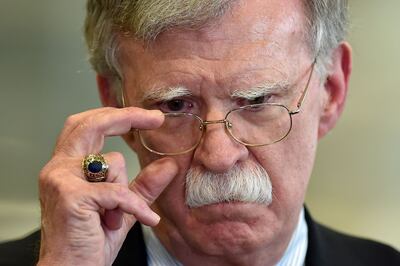 John Bolton, asesor de Seguridad Nacional de EE.UU.