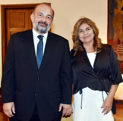 Miguel Giménez y Norma de Giménez.