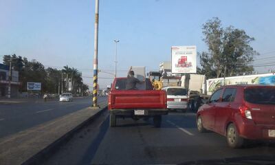 Temeraria forma de viajar.