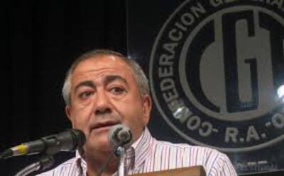 En la imagen, Héctor Daer, uno de los integrantes del consejo directivo de la CGT (Conferencia General del Trabajo). (Imagen de archivo EFE).