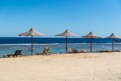 Playas desoladas en Egipto. Muchos siguen soñando con poder regresar pronto a sus destinos turísticos preferidos.