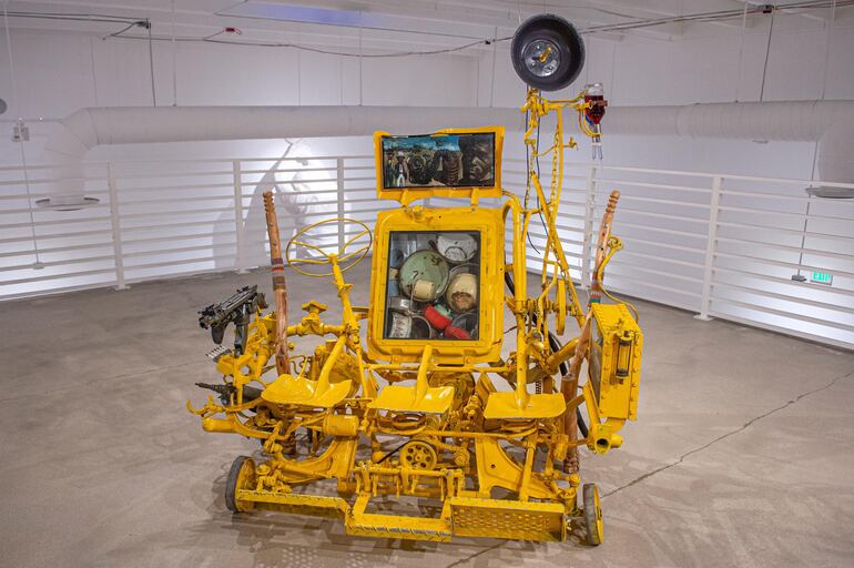 Vista este martes de la exposición "Time for Change, Art and Social Unrest in the Jorge M Perez Collection".