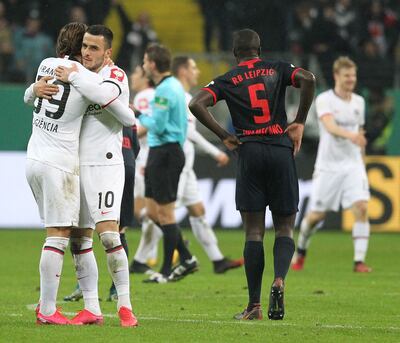 Leipzig fue eliminado en la Copa de Alemania.