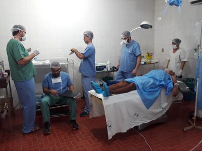 Pobladores de Bahia Negra reciben asistencia en salud.