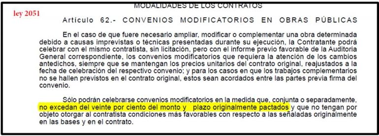  Según reitera el Focem en la Página 12 de su addenda