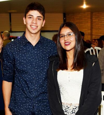 Benjamín Salinas y Margarita Ibarra.