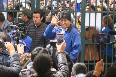 El presidente de Bolivia, Evo Morales.