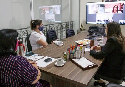 La ministra Teresa Martínez convocó a una reunión virtual para abordar el proceso migratorio de niños y adolescentes.