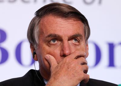 Jair Bolsonaro, presidente del Brasil.