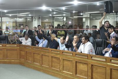 Plenaria de la Junta Municipal de Asunción.