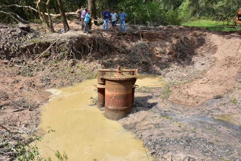 El "Eponina" fue destruido y hundido el 6 de enero de 1867.