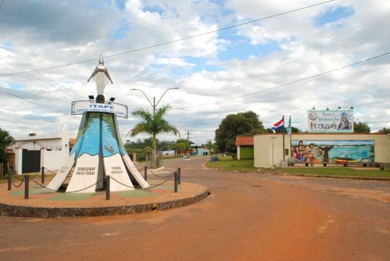 La ciudad de Itapé recibe cada año a muchos turistas durante las festividades.