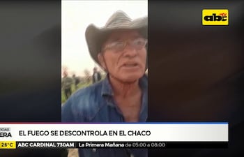 El fuego se descontrola en el Chaco