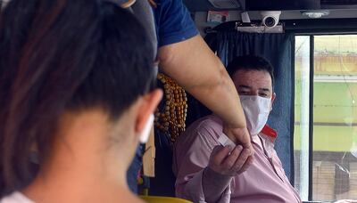 El transporte de personas disminuyó  en los últimos días, a partir de  la cuarentena.