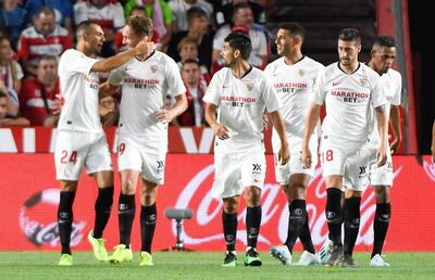 Sevilla volvió a ganar en el fútbol de España.