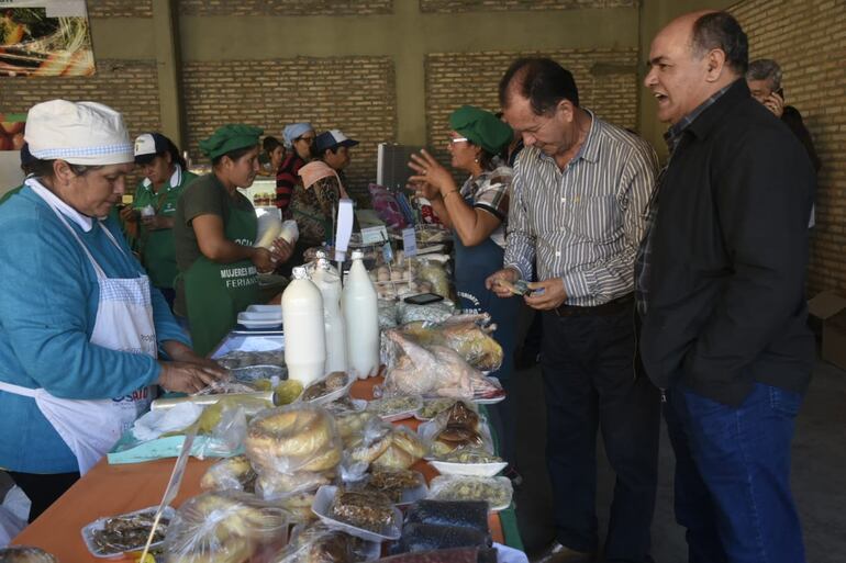 Feria en Abasto Norte.