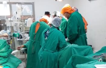La operación fue todo un éxito y ahora se aguarda la evolución del paciente.