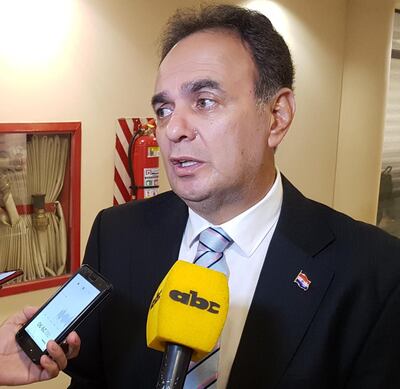 Juan Darío Monges, senador cartista.