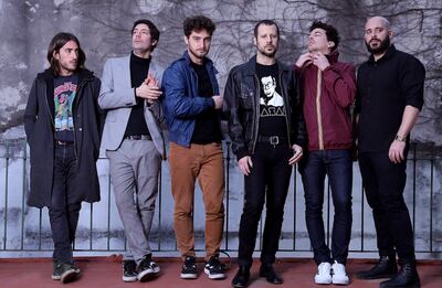 La banda argentina El Kuelgue.