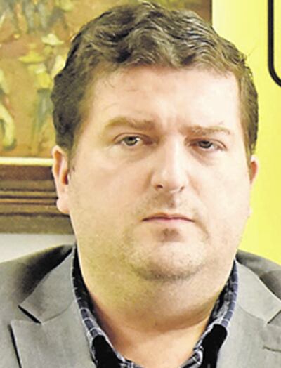 Patrick Kemper, senador del Partido Hagamos. Festejó que la media sanción del Senado a los gastos superfluos.