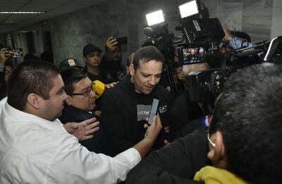 Cucho Cabaña, en tribunales.