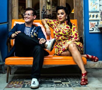 El dúo Purahéi Soul, con temas de jazz, guarania, soul, pop y polcas.