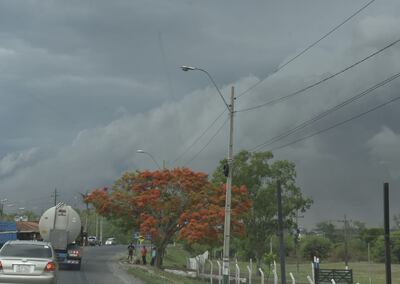Lluvias anunciadas para la tarde del sábado.