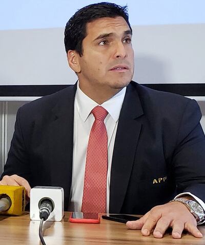 Robert Harrison, titular de la Asociación Paraguaya de Fútbol.