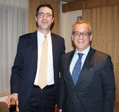 Ludovico Camussi y Filippo la Rosa.